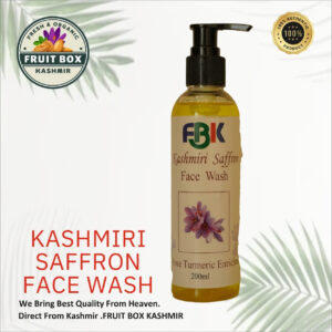 Saffron Face Wash pieces