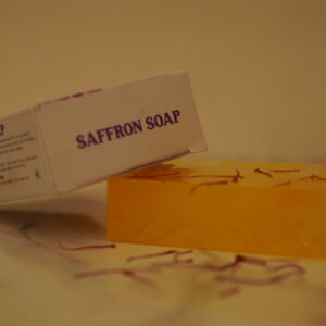 Saffron Soap pieces